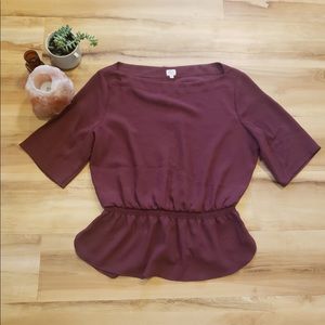Wilfred chiffon blouse sz S